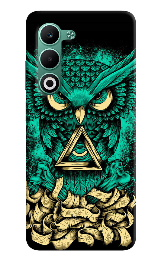 Green Owl Oppo A5 5G Hard Case Back Cover by Casekaro