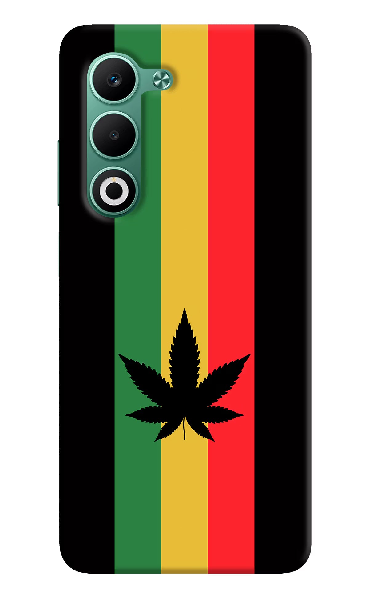 Weed Flag Oppo A5 5G Hard Case Back Cover by Casekaro