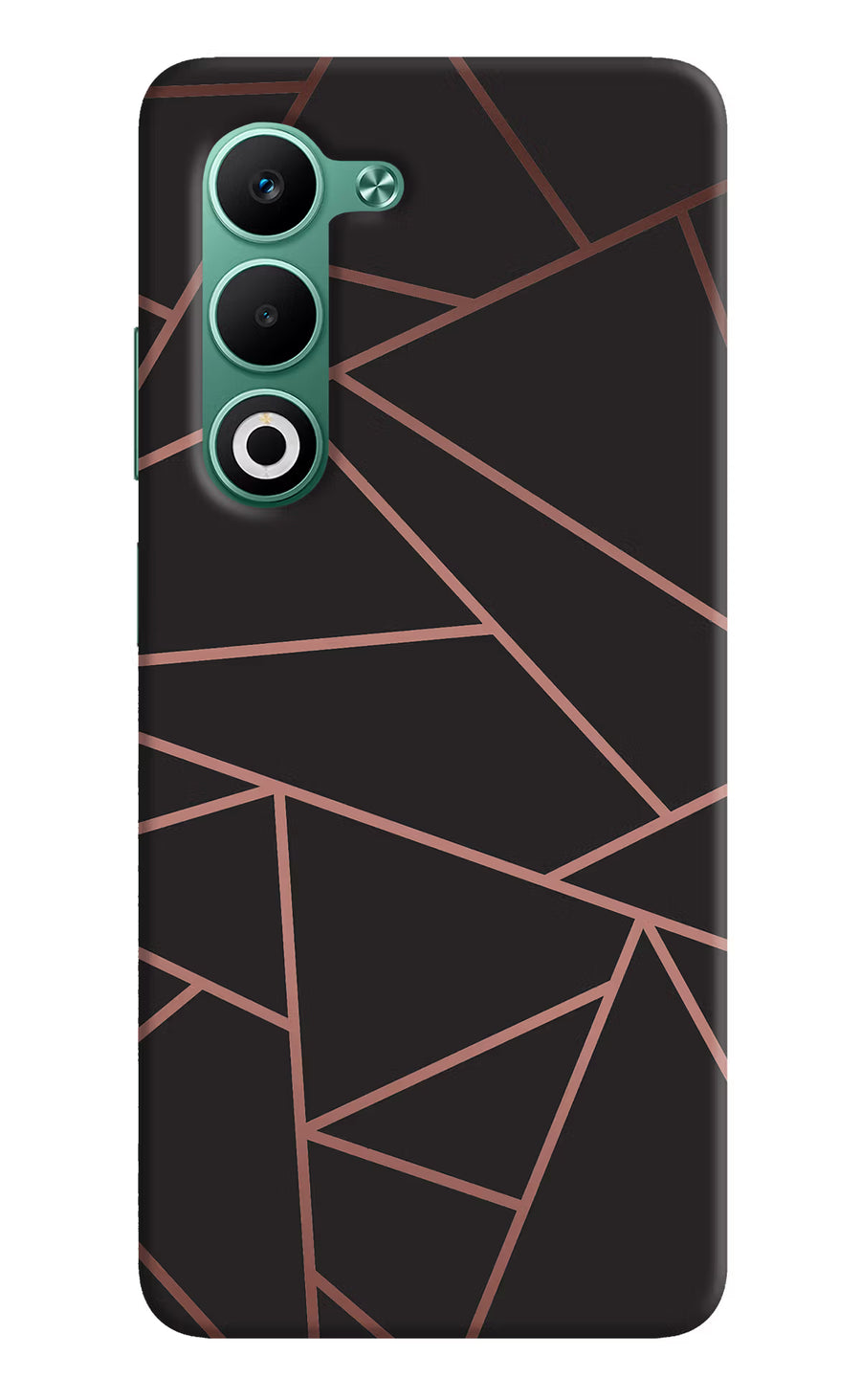 Geometric Pattern Oppo A5 5G Back Cover, Hard case