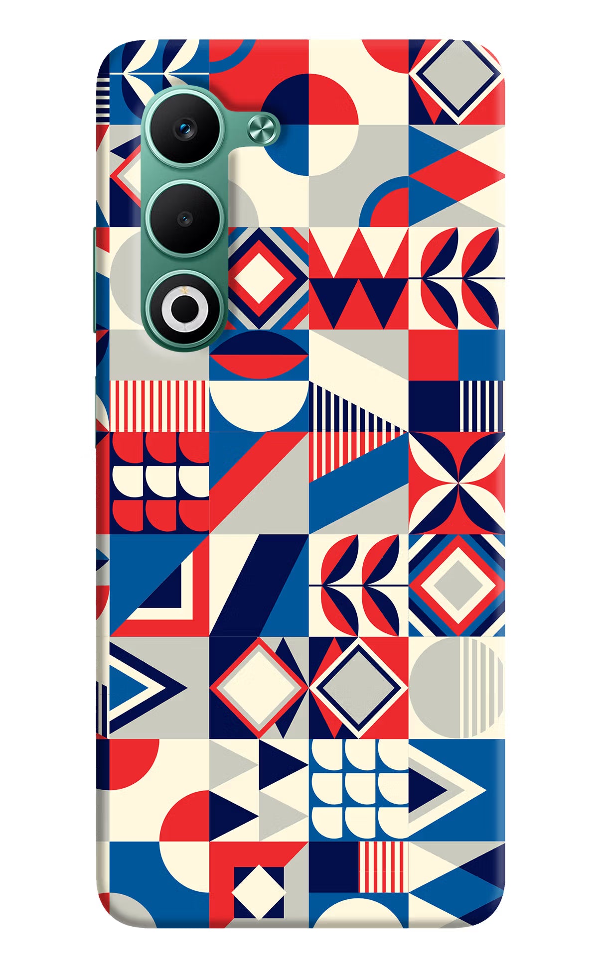 Colorful Pattern Oppo A5 5G Hard Case Back Cover by Casekaro