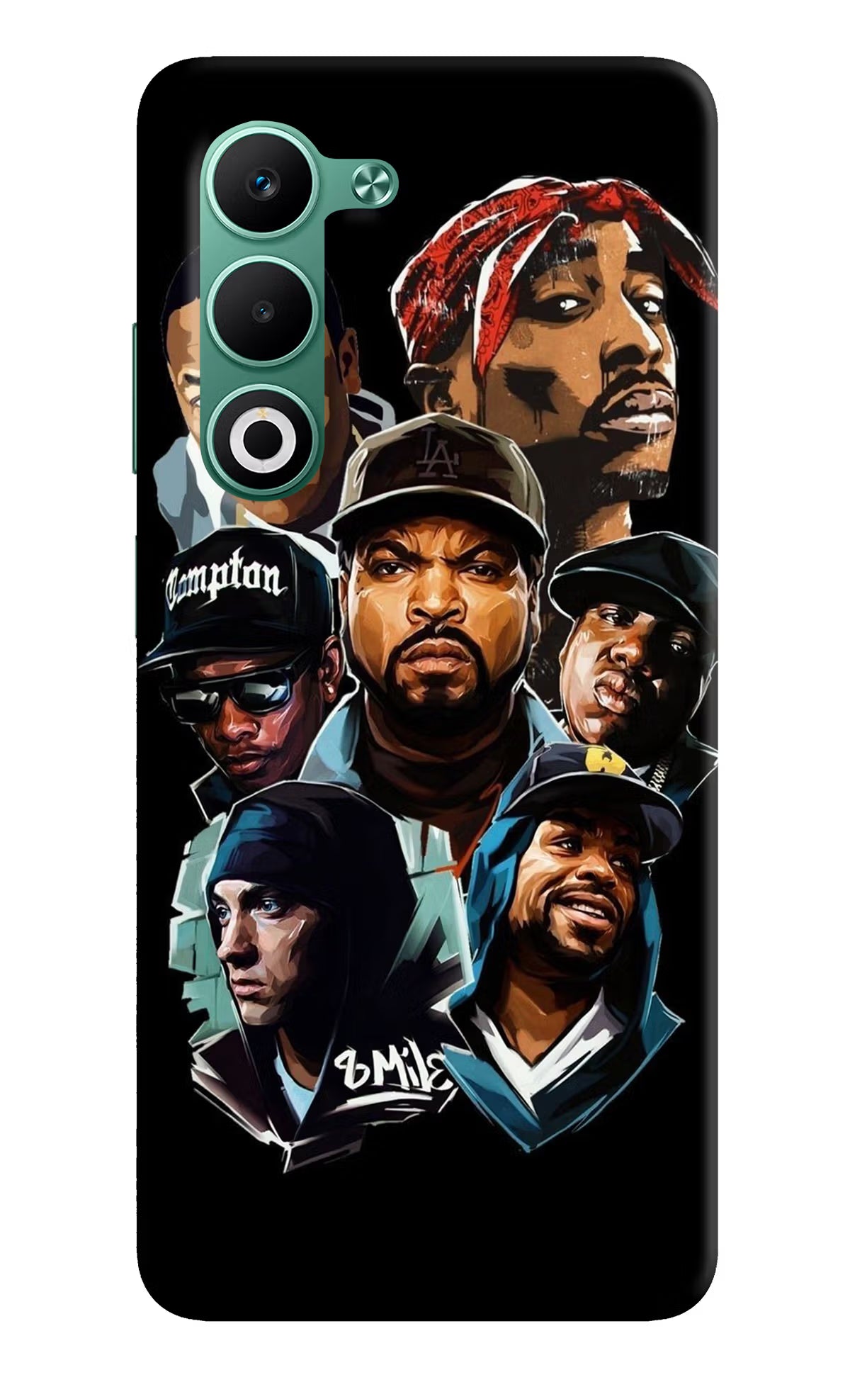 Rappers Oppo A5 5G Hard Case Back Cover by Casekaro