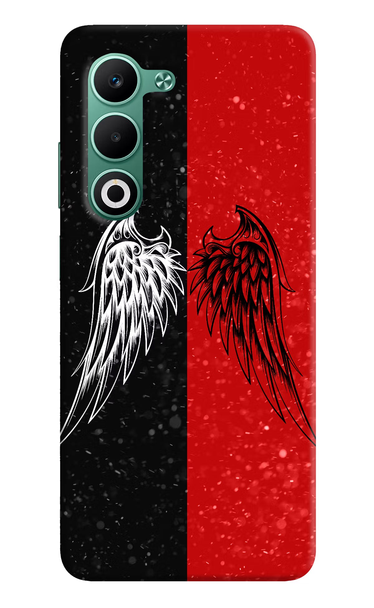 Wings Oppo A5 5G Hard Case Back Cover by Casekaro