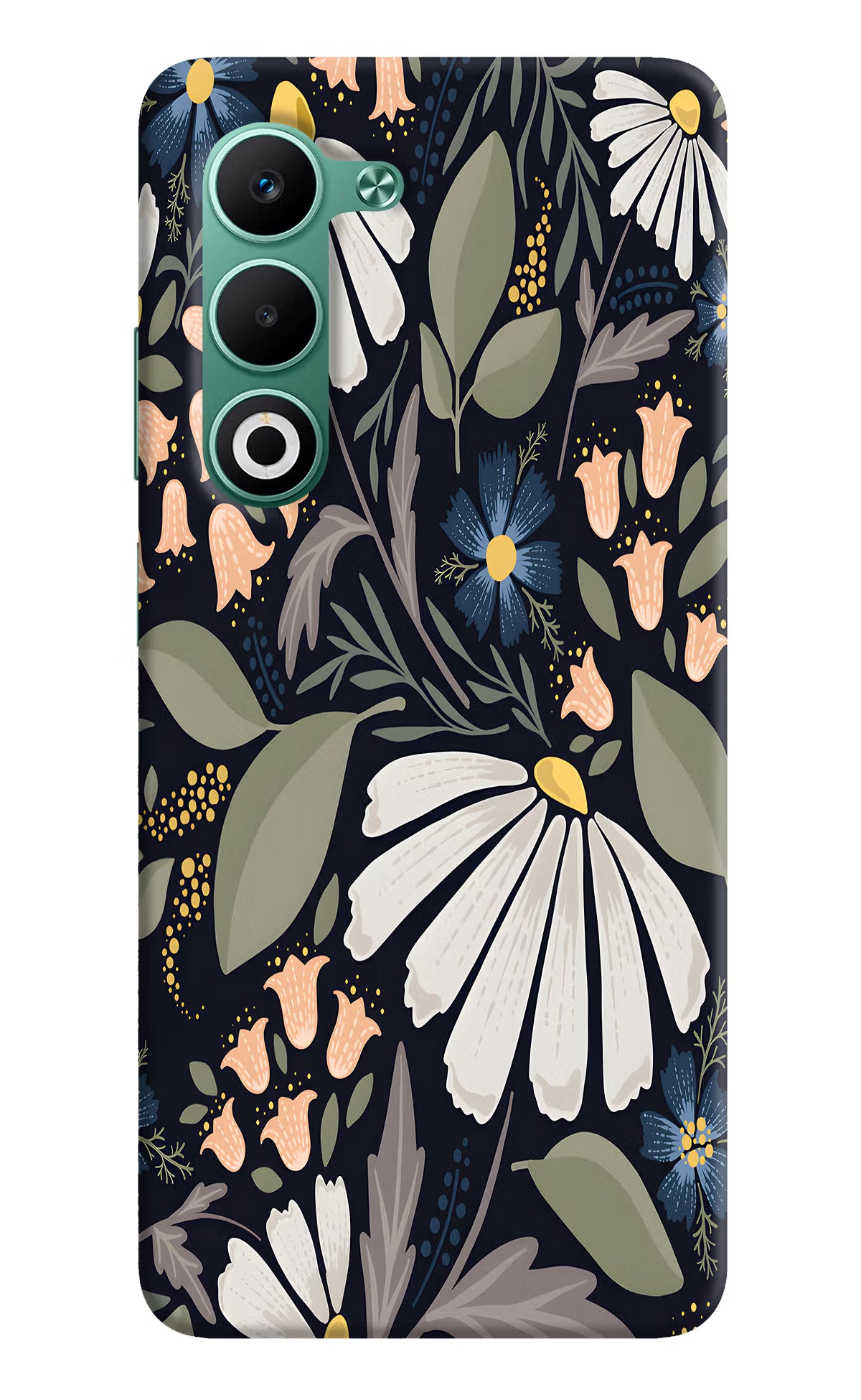 Flowers Art Oppo A5 5G Hard Case Back Cover by Casekaro