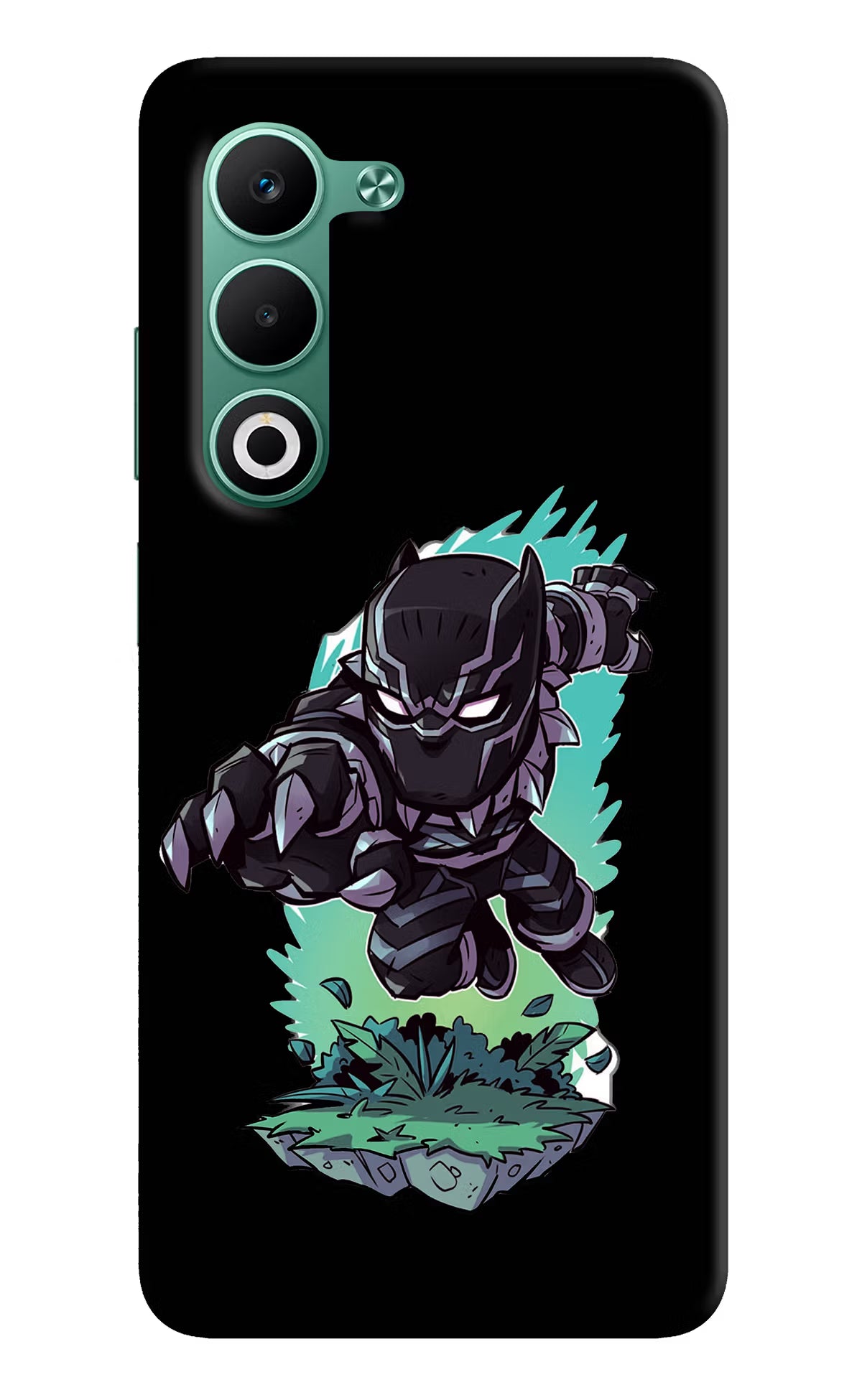 Black Panther Oppo A5 5G Hard Case Back Cover by Casekaro