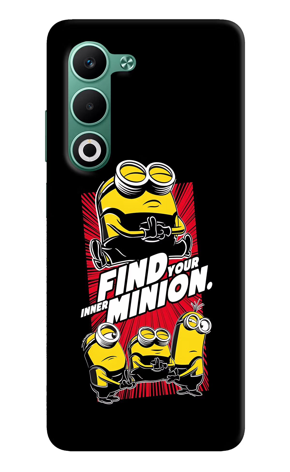 Find your inner Minion Oppo A5 5G Hard Case Back Cover by Casekaro