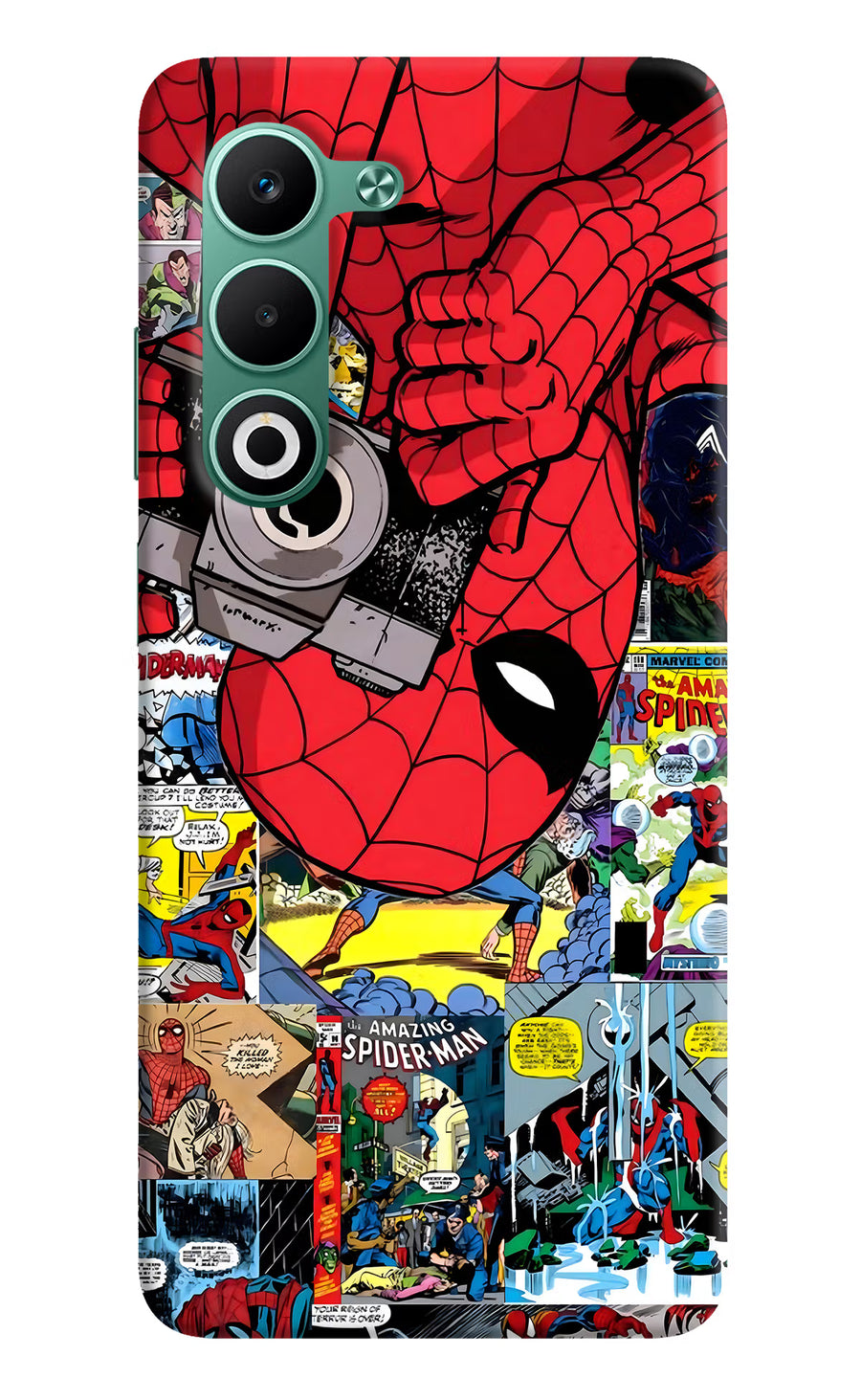 Spider Man Oppo A5 5G Back Cover, Hard case