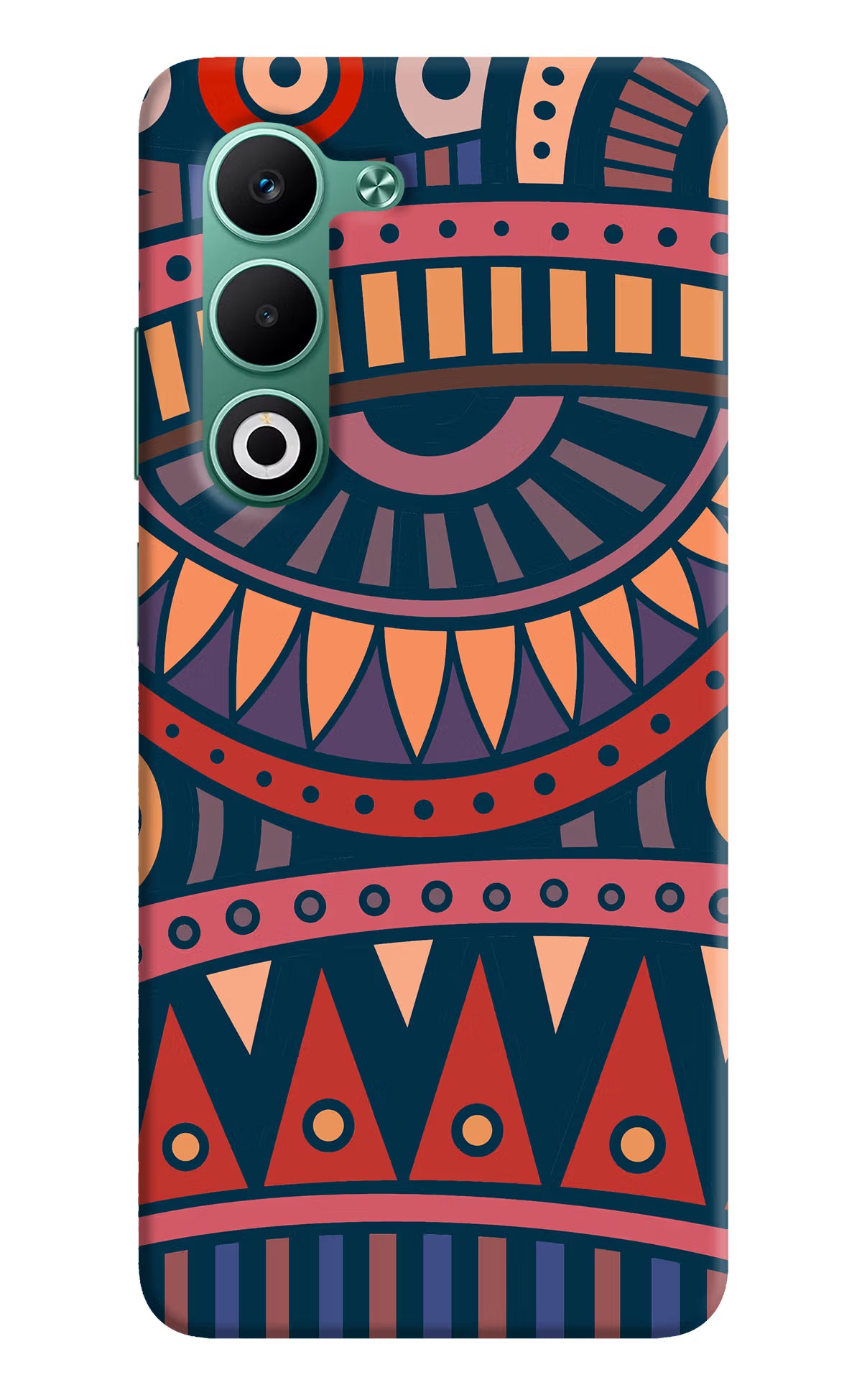 African Culture Design Oppo A5 5G Hard Case Back Cover by Casekaro
