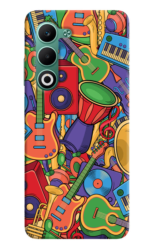 Music Instrument Doodle Oppo A5 5G Hard Case Back Cover by Casekaro