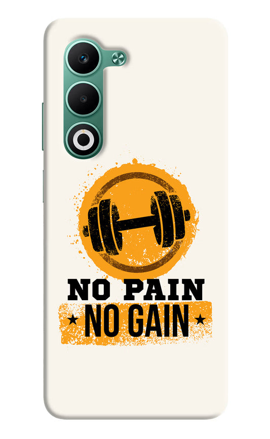 No Pain No Gain Oppo A5 5G Hard Case Back Cover by Casekaro