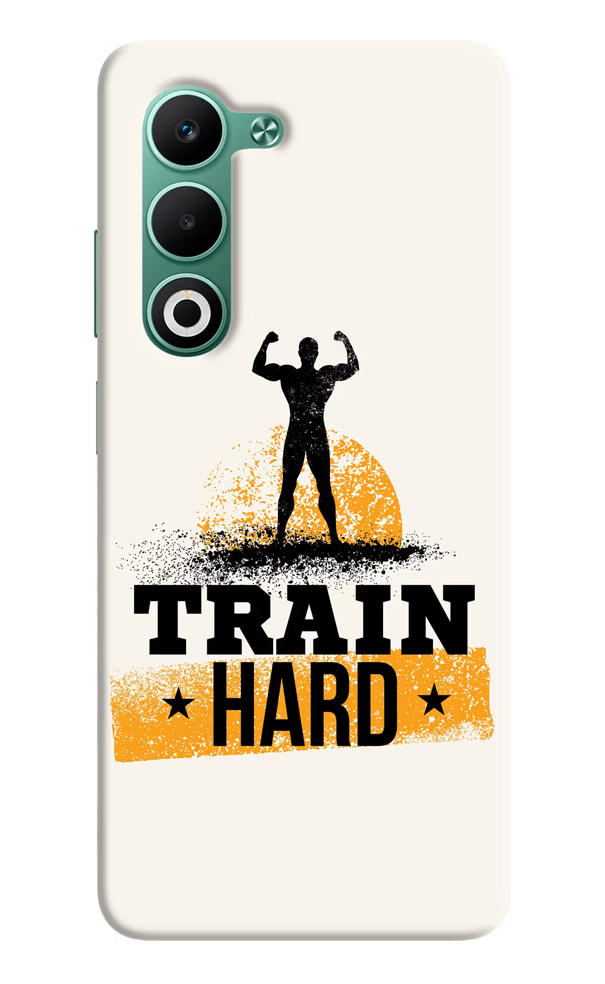 Train Hard Oppo A5 5G Hard Case Back Cover by Casekaro