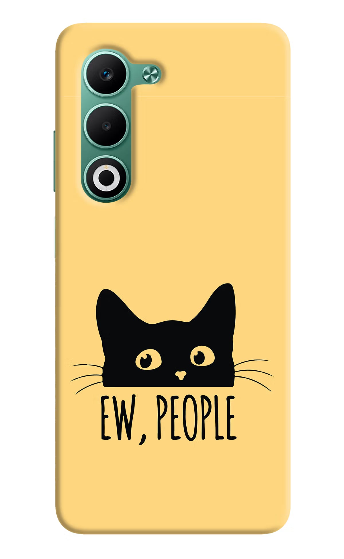 Ew People Catitude Oppo A5 5G Hard Case Back Cover by Casekaro