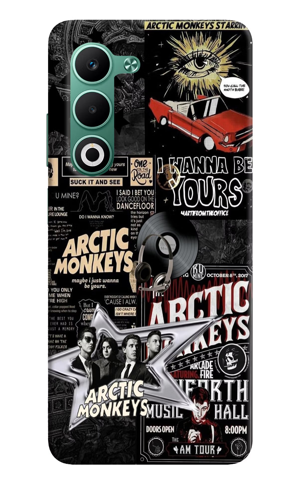 Arctic Monkeys Oppo A5 5G Hard Case Back Cover by Casekaro