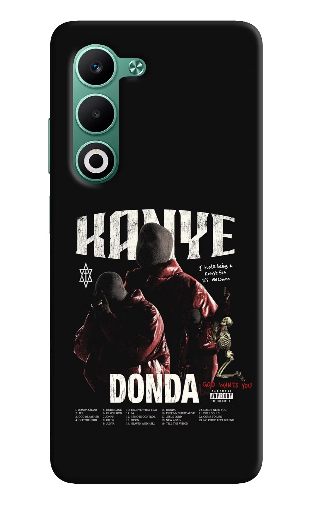 Donda Kanye West Oppo A5 5G Hard Case Back Cover by Casekaro