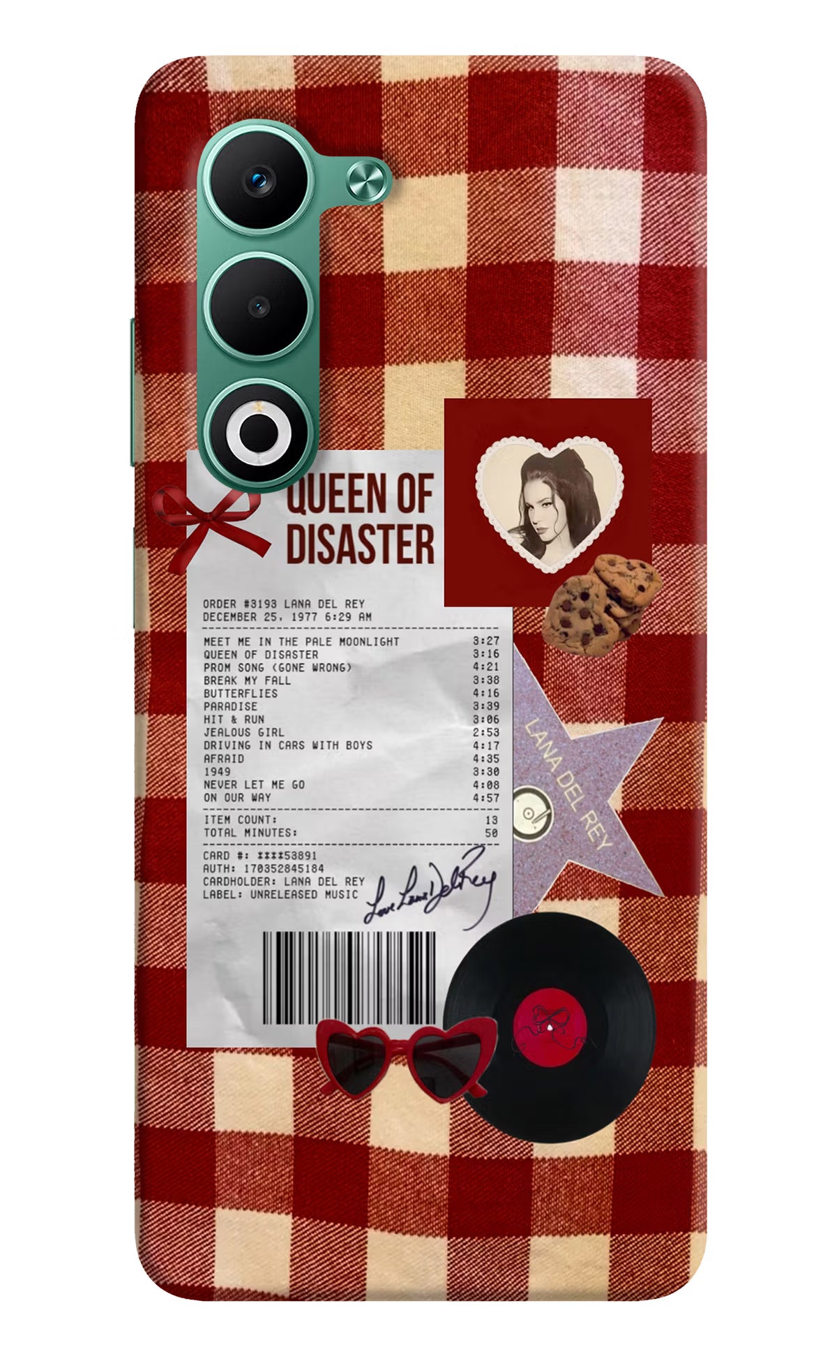 Queen of Disaster Oppo A5 5G Hard Case Back Cover by Casekaro