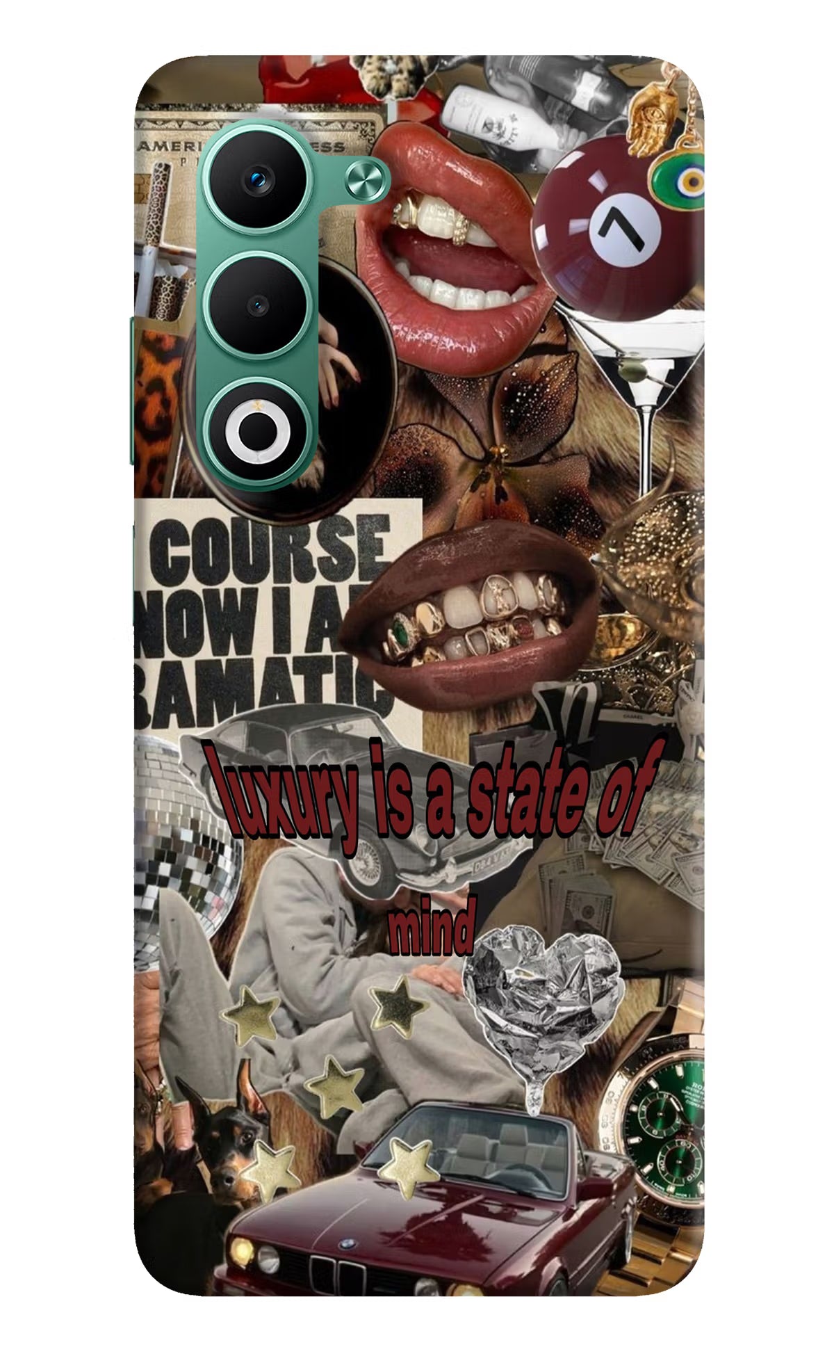 Luxury Oppo A5 5G Hard Case Back Cover by Casekaro