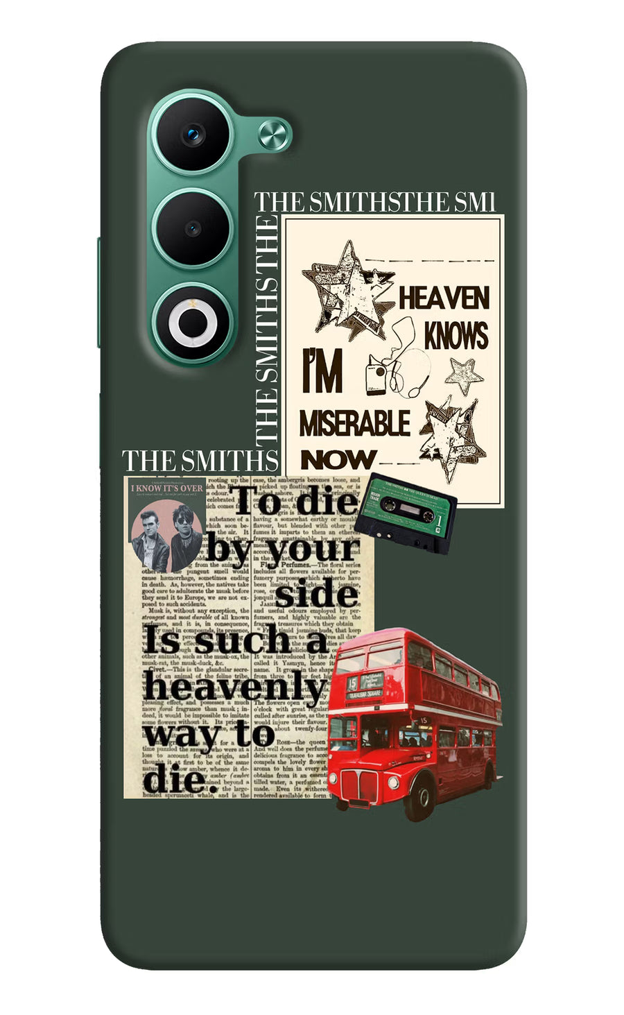 The Smiths Oppo A5 5G Back Cover, Hard case