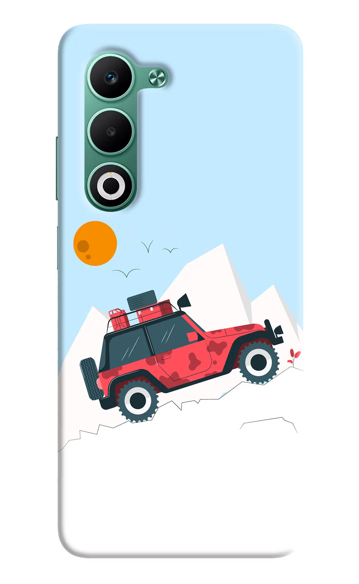 Mountain Trail Beast Oppo A5 5G Hard Case Back Cover by Casekaro