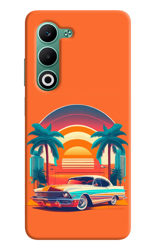 Palm Drive 80s Oppo A5 5G Hard Case Back Cover by Casekaro