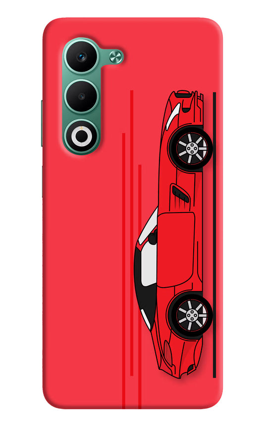 Red Velocity Oppo A5 5G Hard Case Back Cover by Casekaro