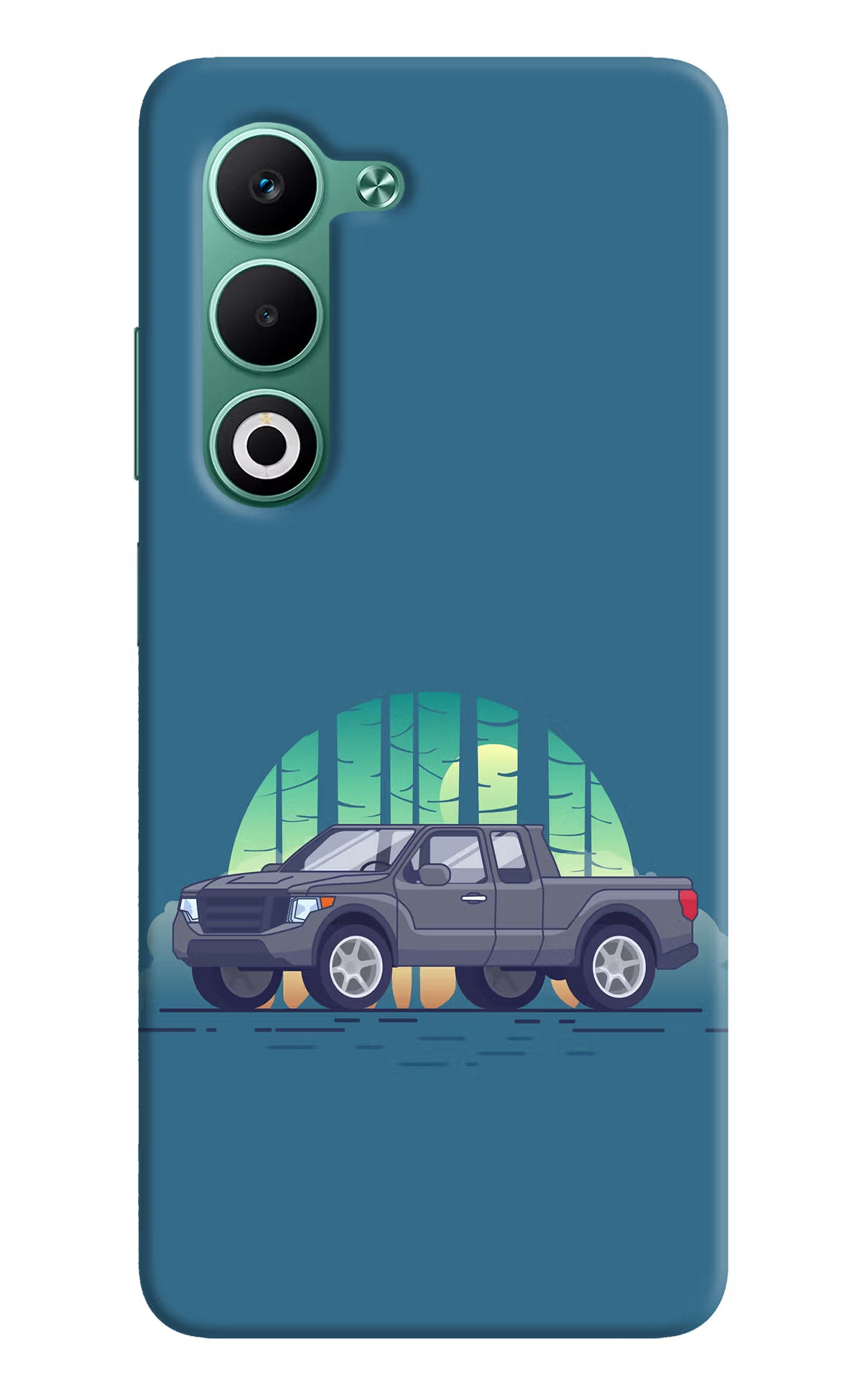 Retro Garage Vibe Oppo A5 5G Hard Case Back Cover by Casekaro