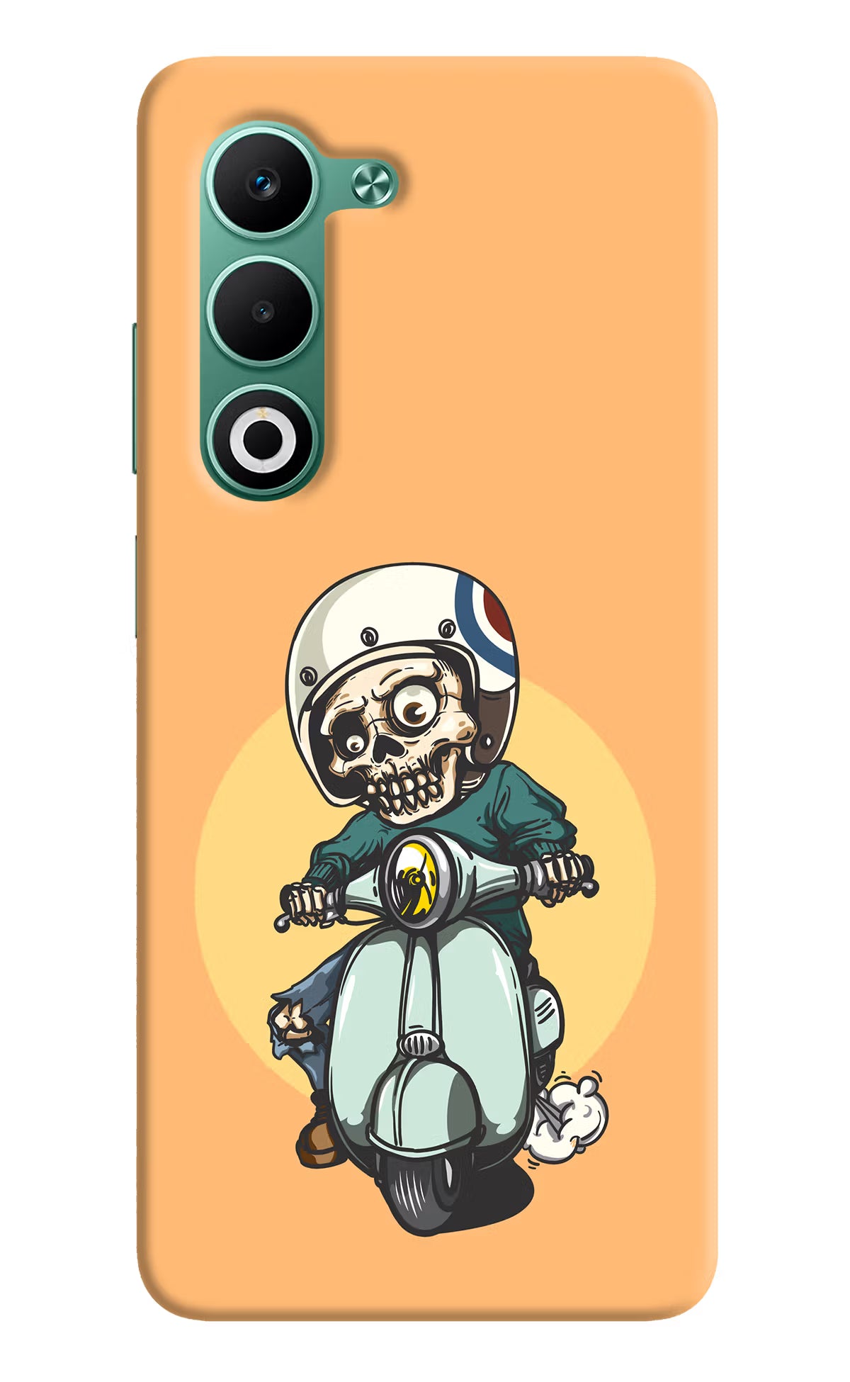Undead Biker Oppo A5 5G Hard Case Back Cover by Casekaro