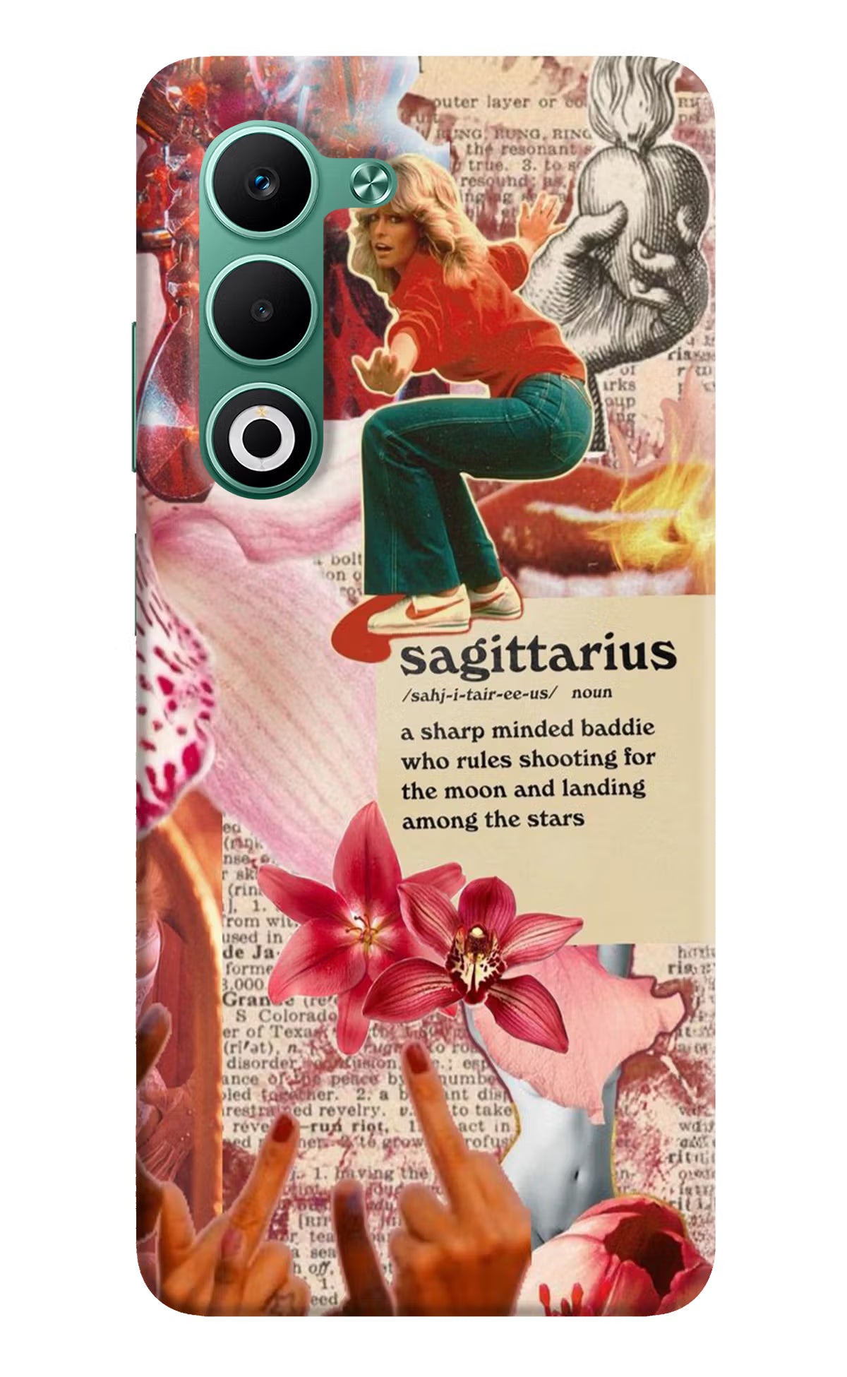 Sagittarius Zodiac Oppo A5 5G Hard Case Back Cover by Casekaro