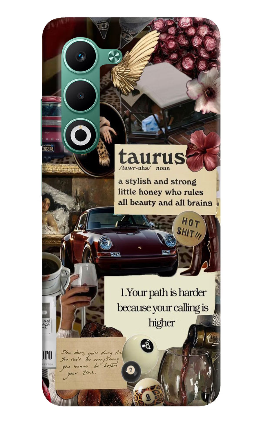 Taurus Zodiac Oppo A5 5G Back Cover, Hard case
