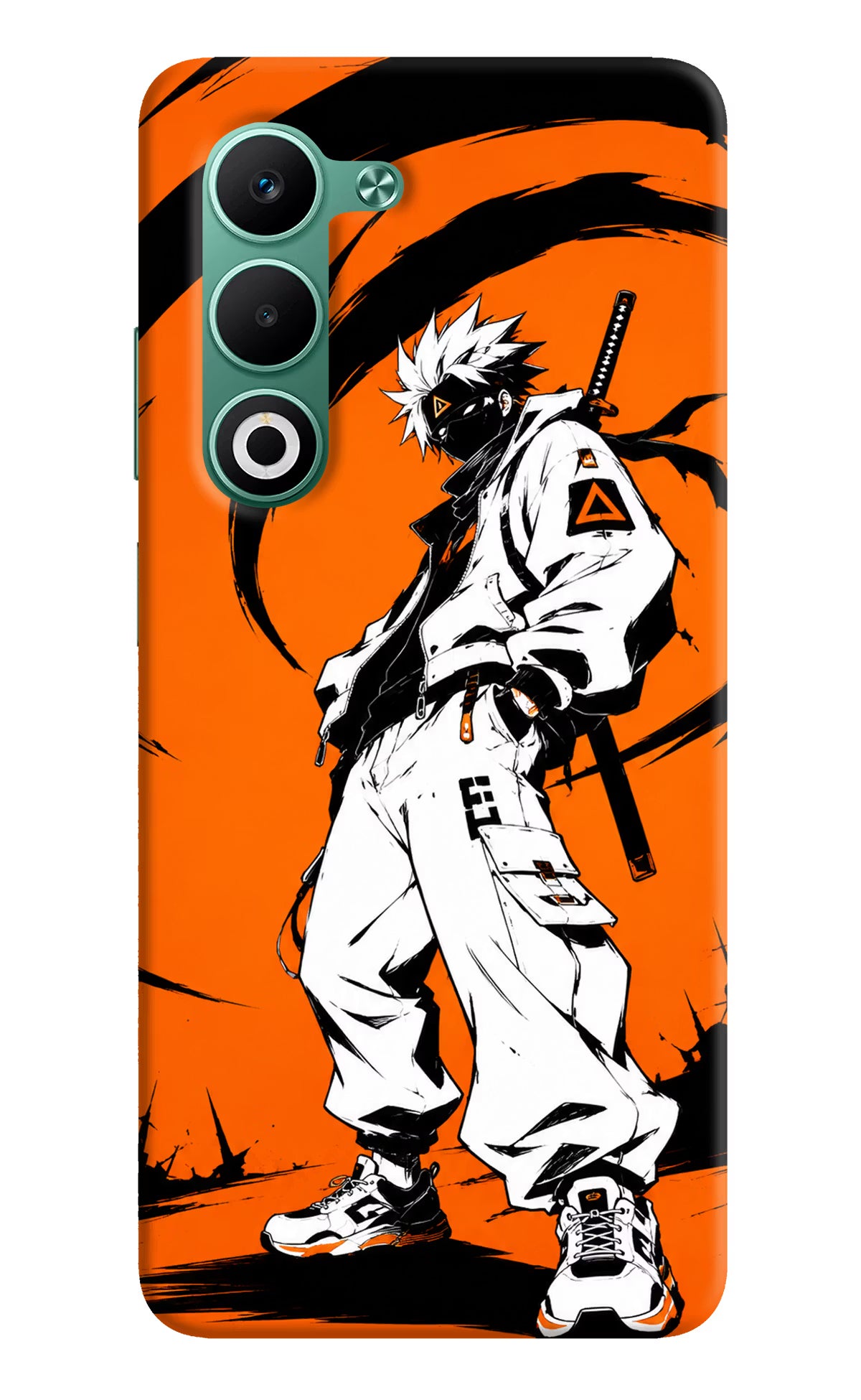 Street Samurai  Oppo A5 5G Hard Case Back Cover by Casekaro