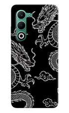 Twin Dragons Oppo A5 5G Hard Case Back Cover by Casekaro