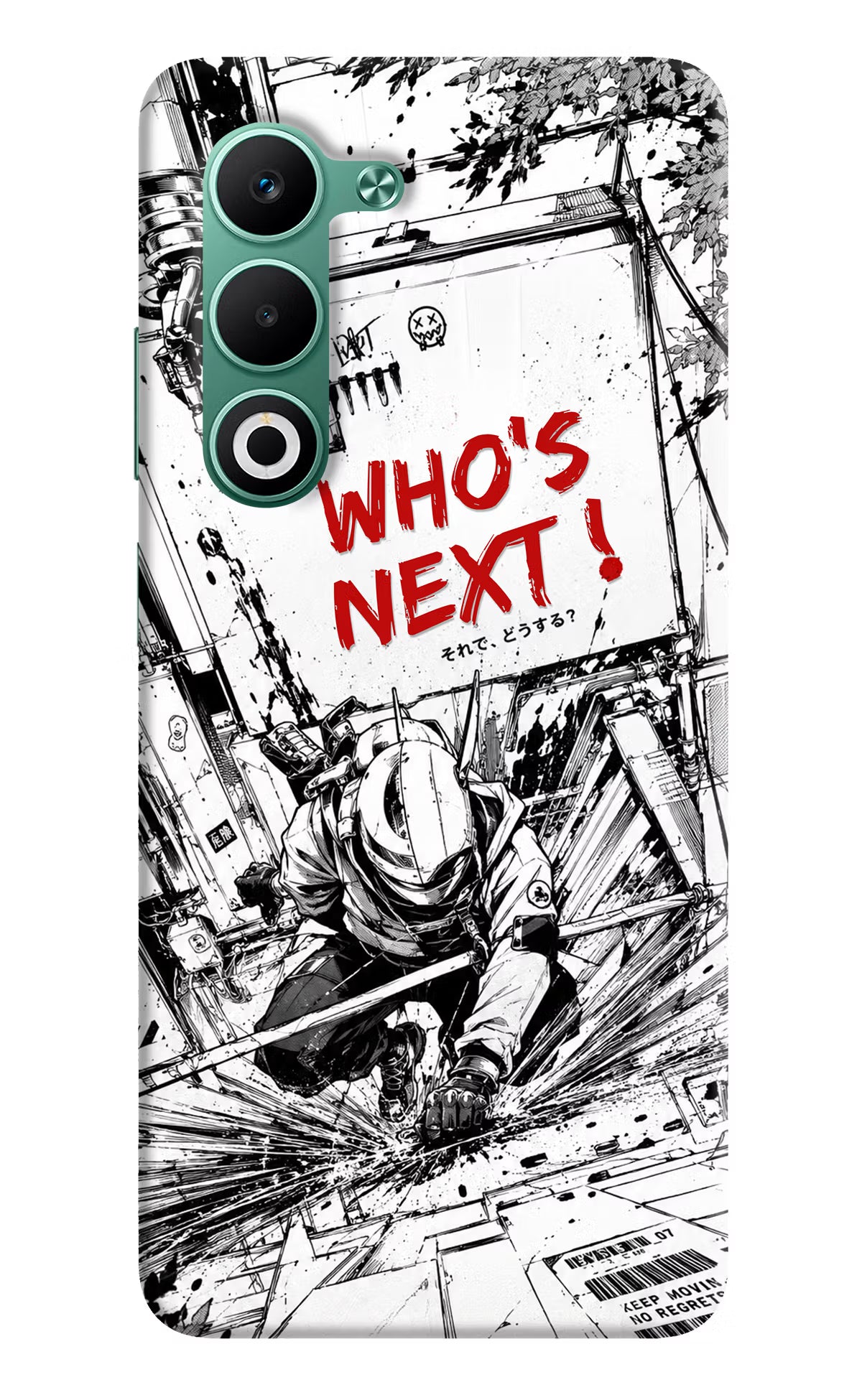 Who's Next Oppo A5 5G Hard Case Back Cover by Casekaro