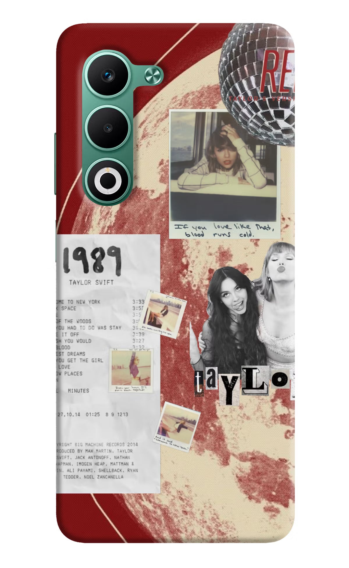 Taylor Swift Oppo A5 5G Back Cover