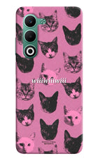 Pink Cats Oppo A5 5G Hard Case Back Cover by Casekaro
