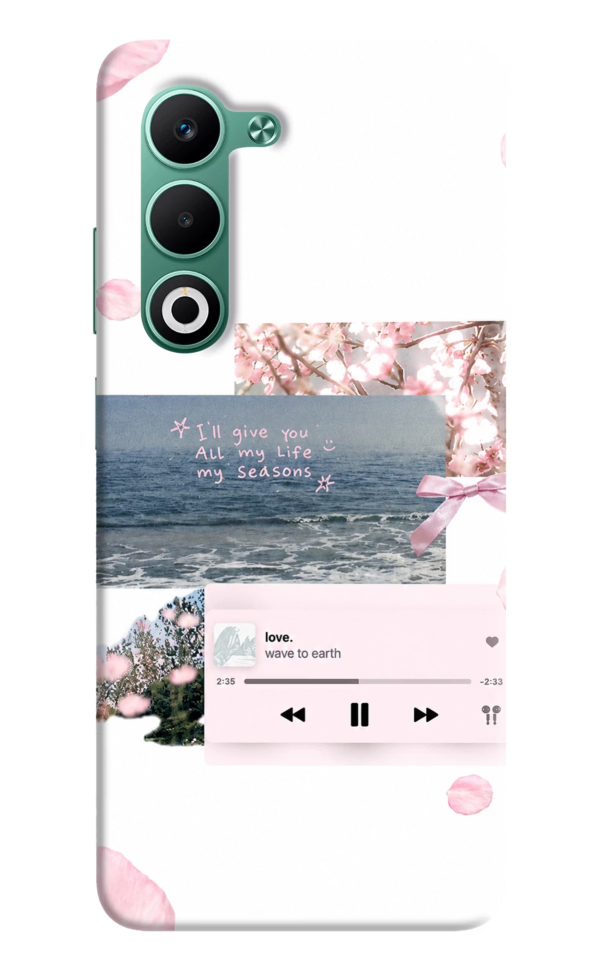 Wave to earth Oppo A5 5G Back Cover