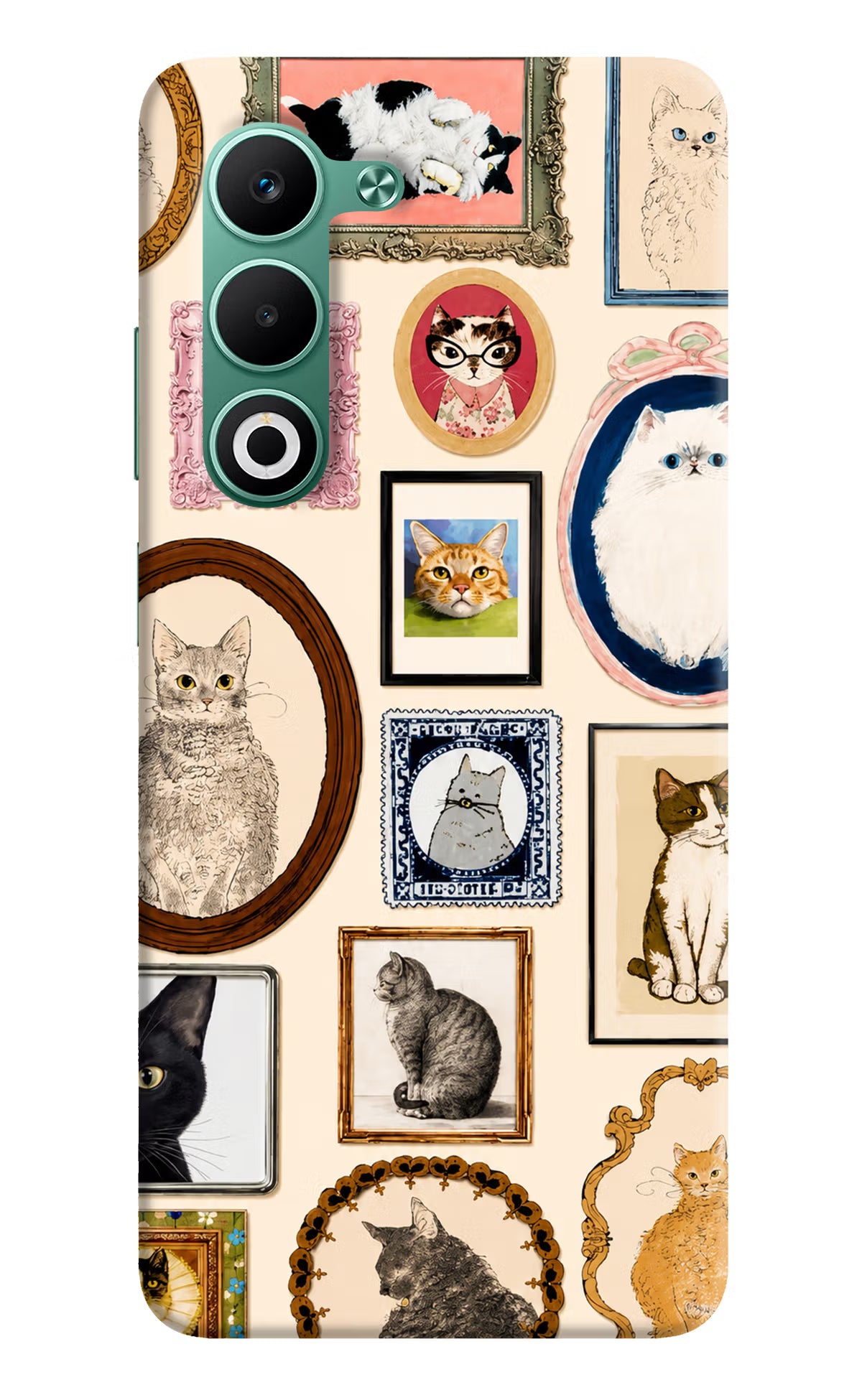 Mirror Cats Oppo A5 5G Back Cover