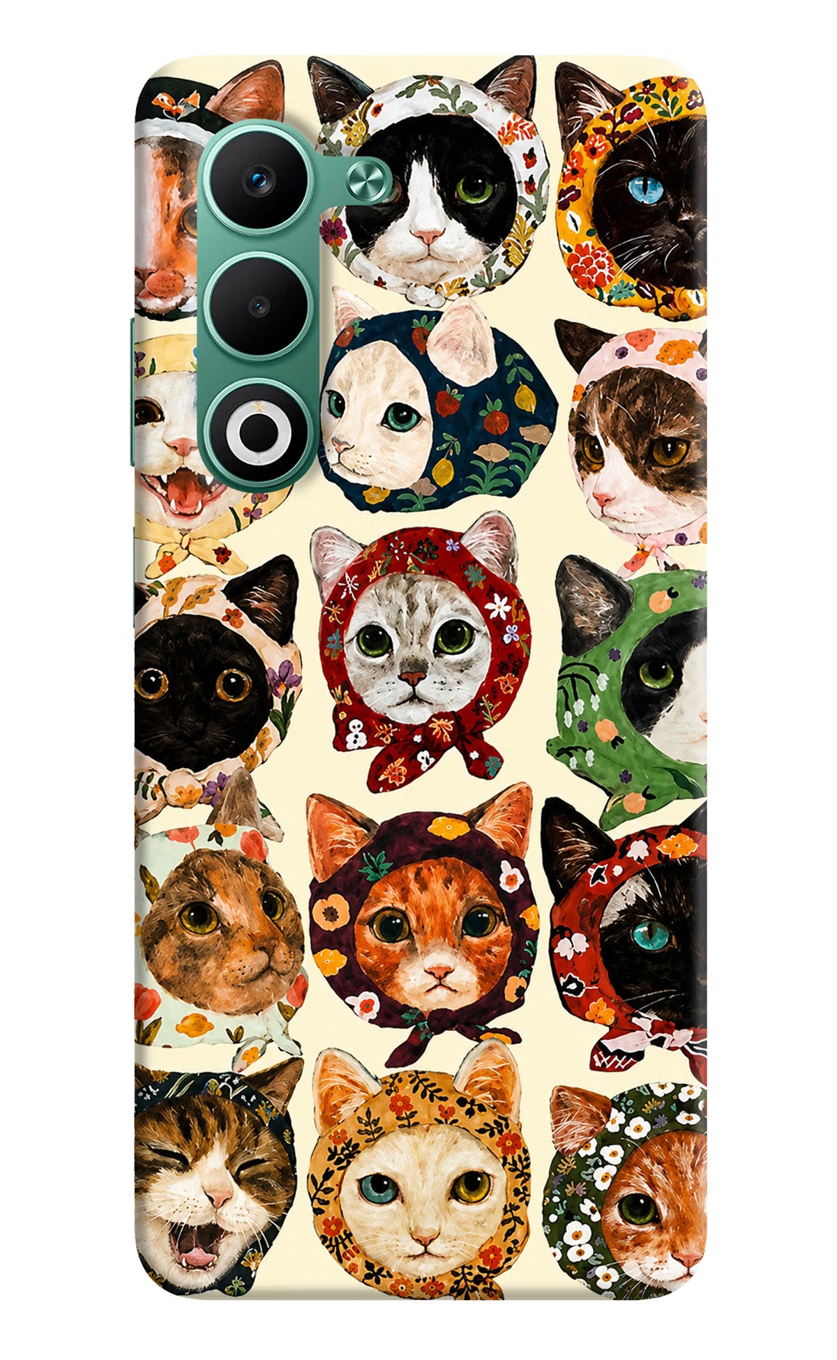 Cool Cat Oppo A5 5G Back Cover