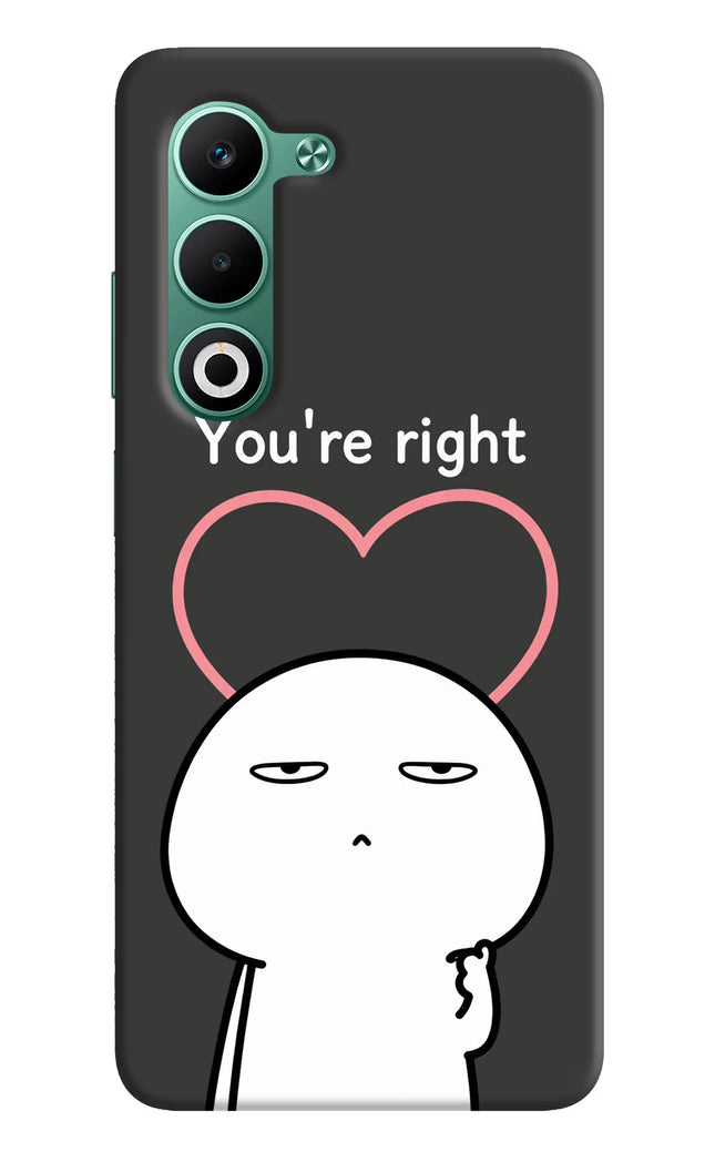 You're Right Oppo A5 5G Hard Case Back Cover by Casekaro
