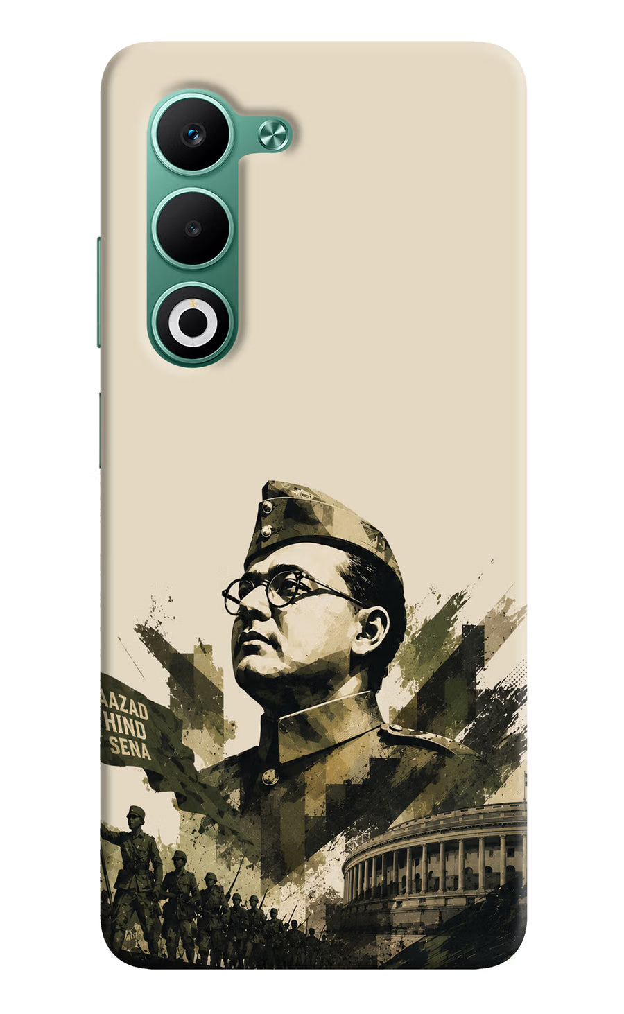 Netaji Rising Oppo A5 5G Back Cover, Hard case