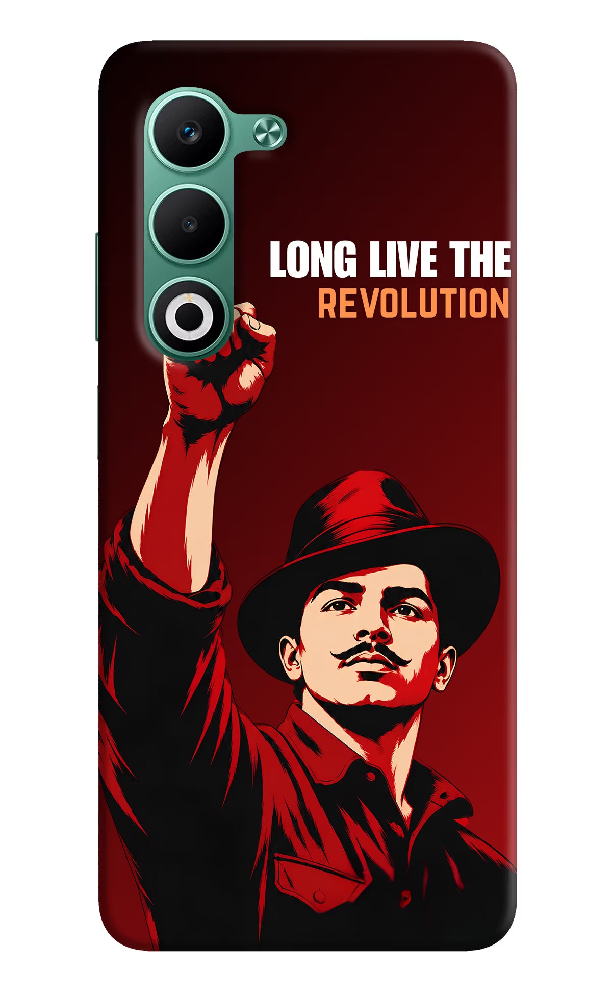 Bhagat Singh Revolution Oppo A5 5G Back Cover