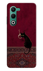 Midnight Cat Oppo A5 5G Hard Case Back Cover by Casekaro