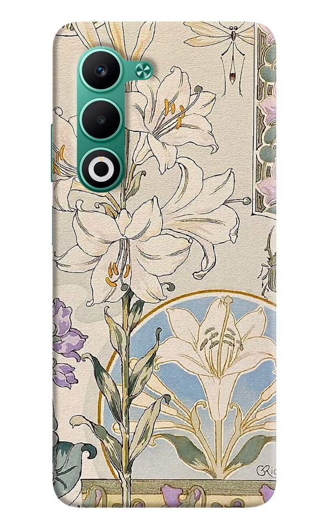 White Lily Oppo A5 5G Hard Case Back Cover by Casekaro