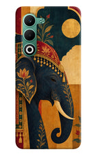 Royal Elephant Oppo A5 5G Hard Case Back Cover by Casekaro