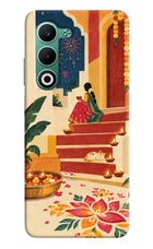 Diwali Rangoli Oppo A5 5G Hard Case Back Cover by Casekaro