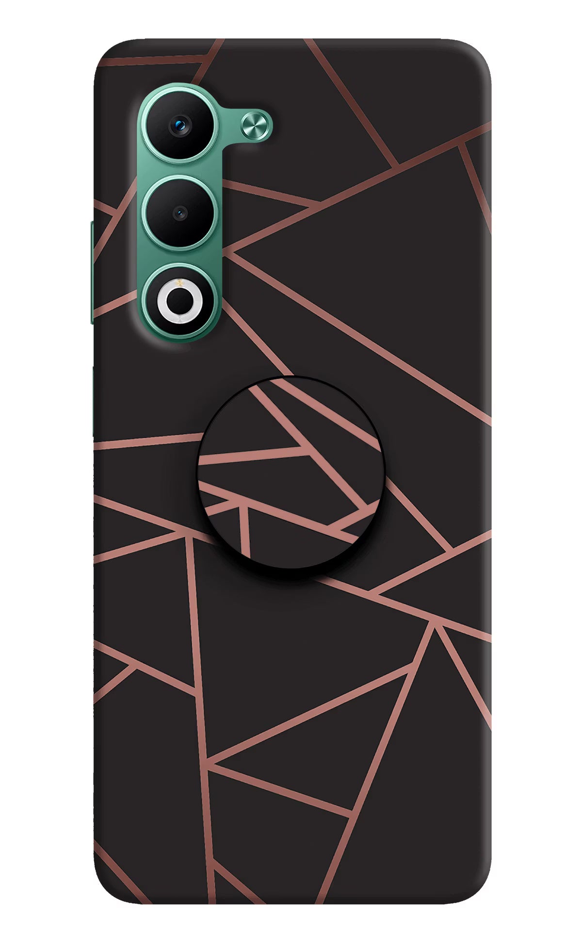 Geometric Pattern Oppo A5 5G Pop Case by Casekaro