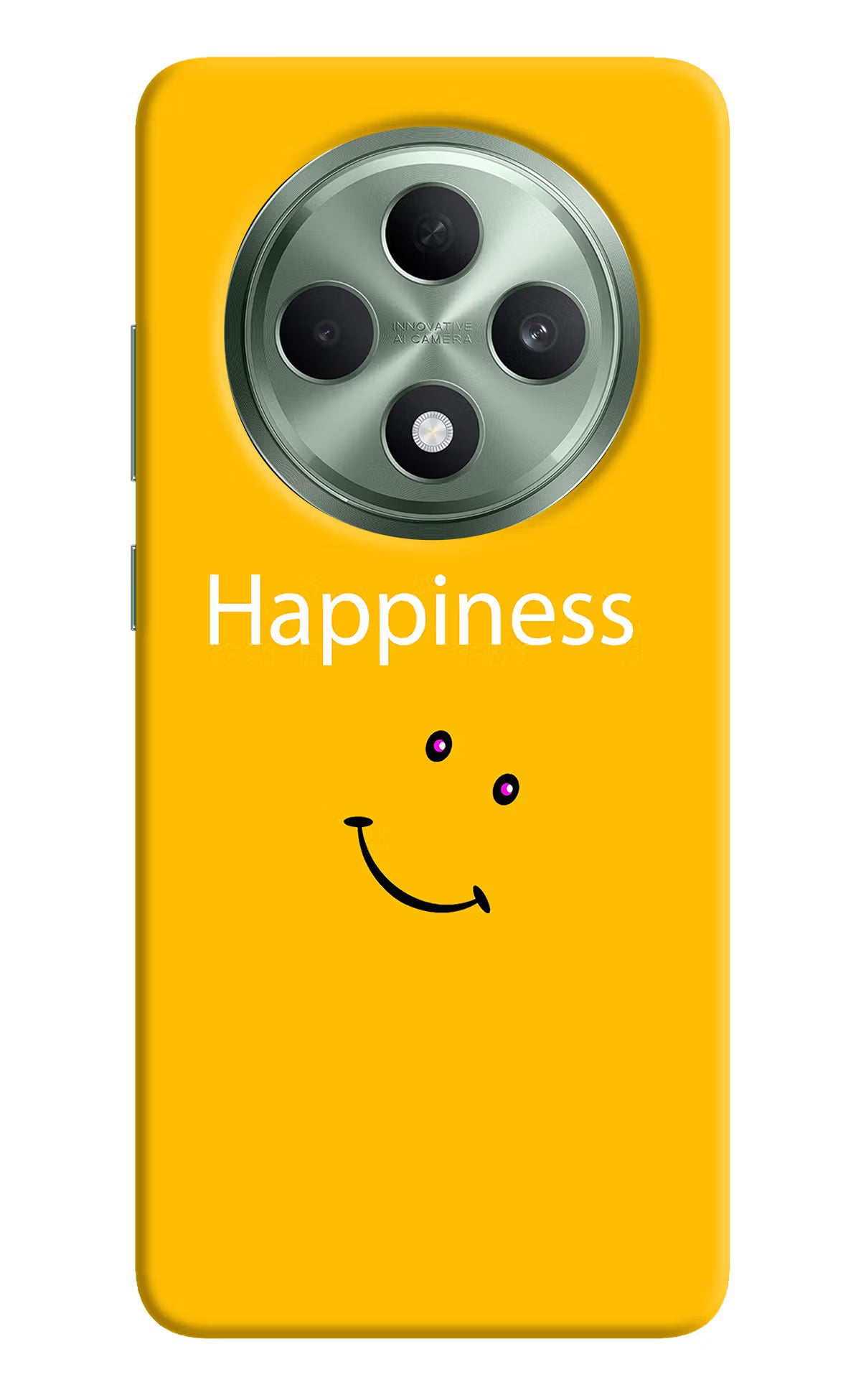 Happiness With Smiley Oppo F27 5G Hard Case Back Cover by Casekaro