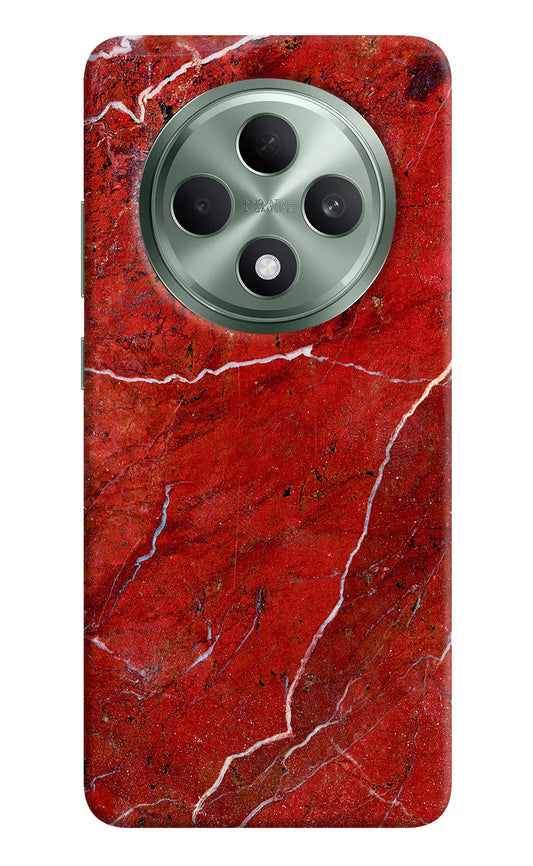 Red Marble Design Oppo F27 5G Hard Case Back Cover by Casekaro