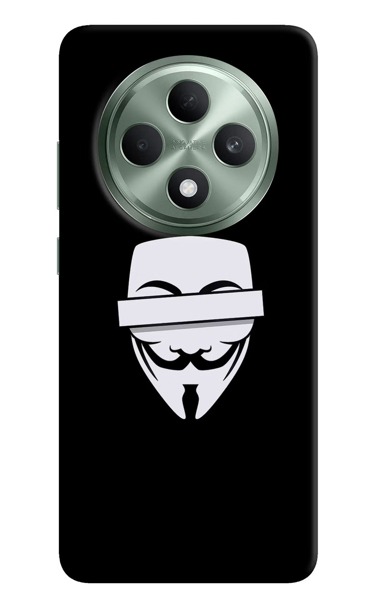 Anonymous Face Oppo F27 5G Hard Case Back Cover by Casekaro