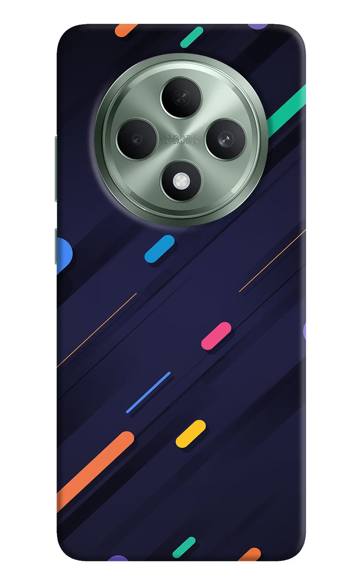 Abstract Design Oppo F27 5G Hard Case Back Cover by Casekaro