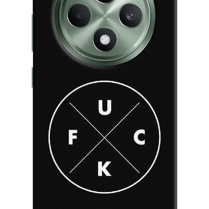 Go Fuck Yourself Oppo F27 5G Hard Case Back Cover by Casekaro