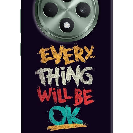 Everything Will Be Ok Oppo F27 5G Hard Case Back Cover by Casekaro