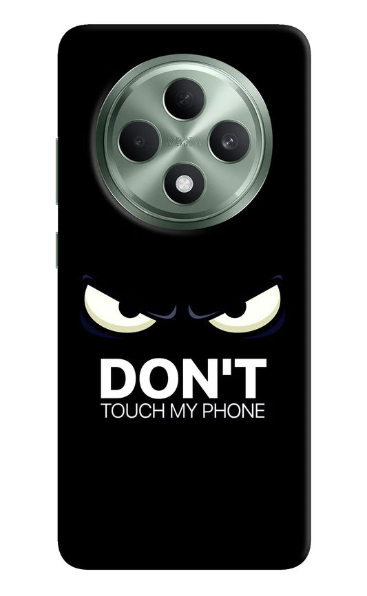 Don'T Touch My Phone Oppo F27 5G Hard Case Back Cover by Casekaro